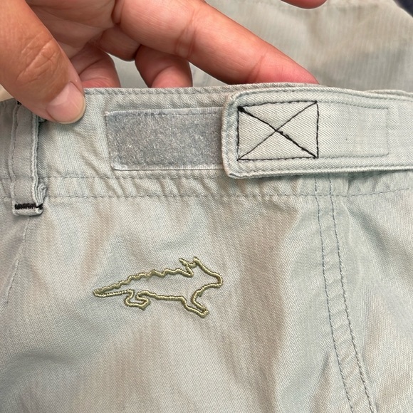 Horny Toad Cargo Shorts, Powder Blue Sz 8 - Picture 5 of 6